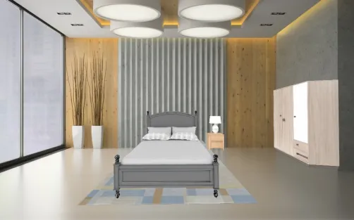 Camera da letto moderna