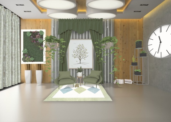GREEN ROOM  Design Rendering