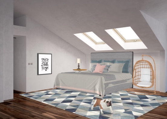 minimalist room Design Rendering