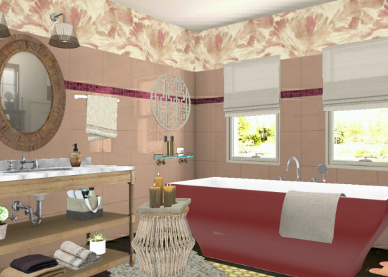 Blush Bath Design Rendering