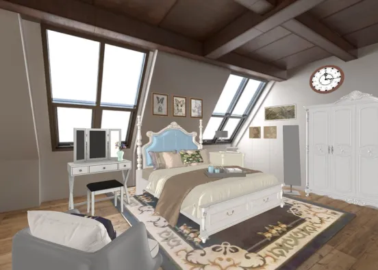 attic room...by me Design Rendering