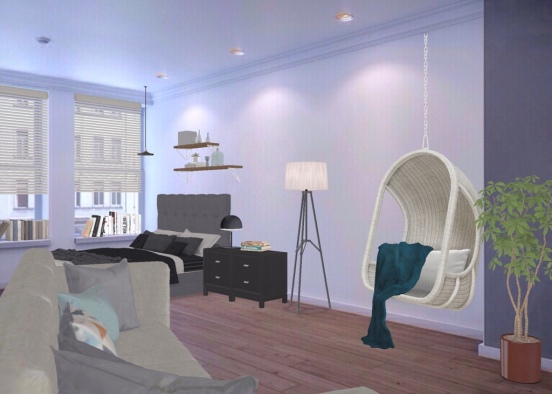 Big cozy Master bedroom! Design Rendering