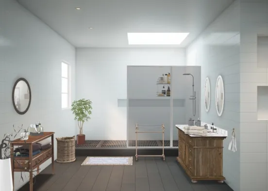 salle de bains Design Rendering