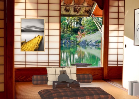 Modern Bedroom (3) Design Rendering