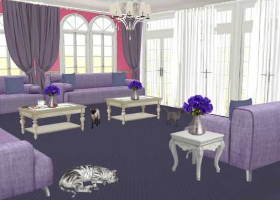 Purple  Design Rendering