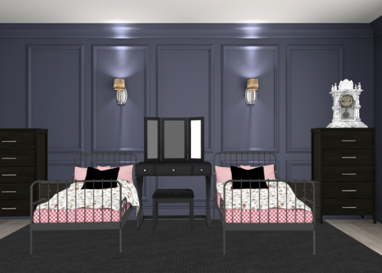Elegent room Design Rendering