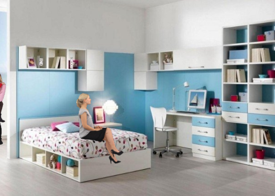 Chambre spacieuse Design Rendering