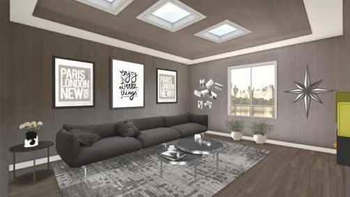 Dark Living Room🖤