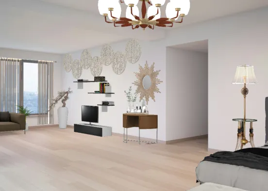 Bedroom Design Rendering