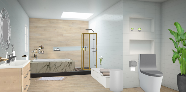 Simple and Elegant Bathroom for your relax