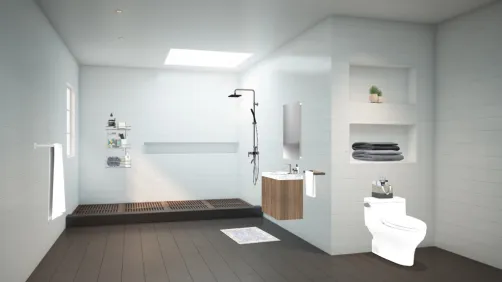 City Apartment Bathroom