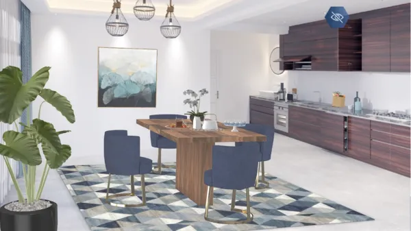 Professional interior design created with Homestyler 3D design software
