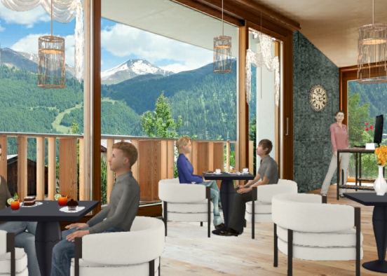Dining out Design Rendering