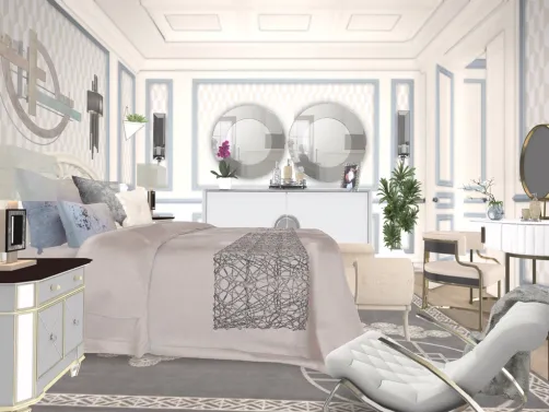 deco luxe bedroom