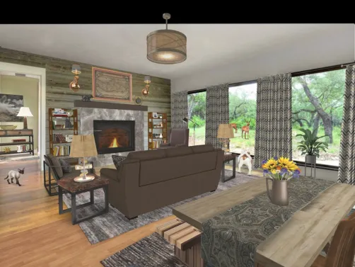 rustic cottage