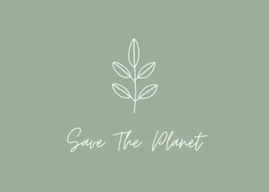 Save The Planet  Design Rendering