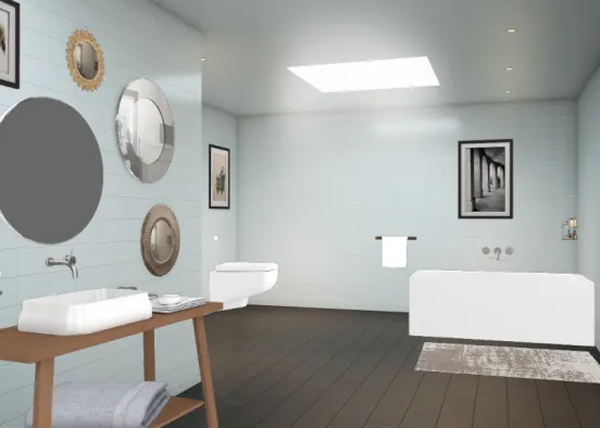 Salle de bain 🛀 Design Rendering