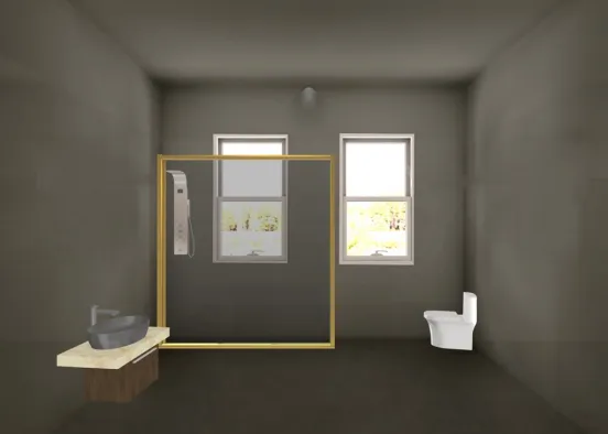 Natashi's bathroom  Design Rendering