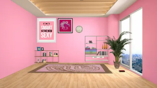 Escrito cor de Rosa