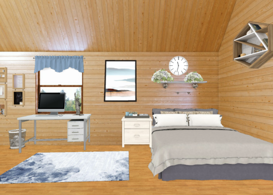 Gold coast bedroom Design Rendering