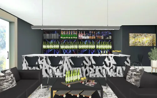 Skateboard & Graffiti Bar