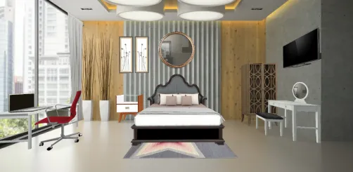 Bedroom golden