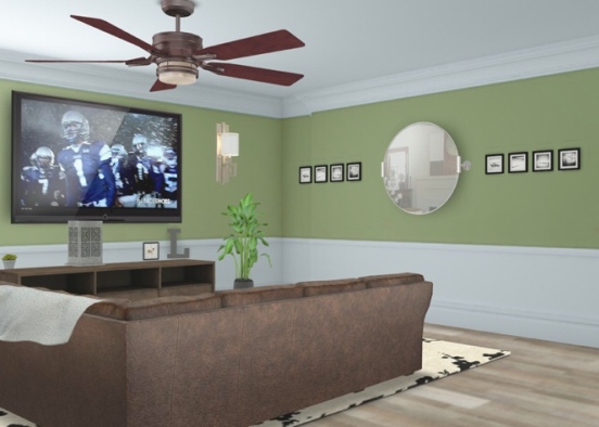 Living Room- MAIN Design Rendering