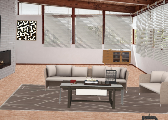 Living room chic and elegant👌💯 Design Rendering