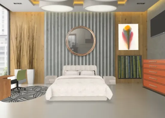 2020 Master Bedroom Design Rendering