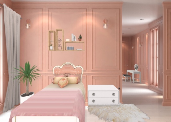 First bedroom  with Alex 🎀 Design Rendering