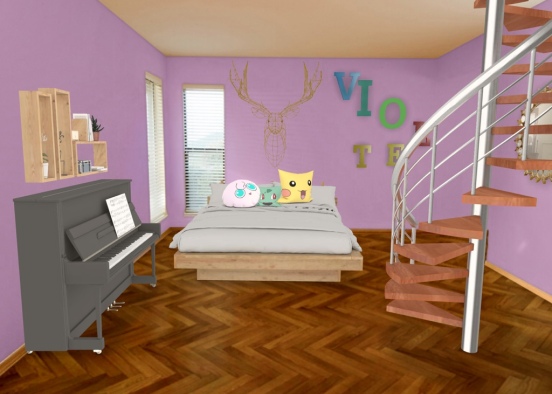 sissy’s room Design Rendering