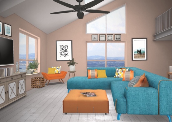 vacation house Design Rendering