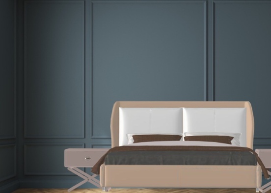 home guest bed Design Rendering