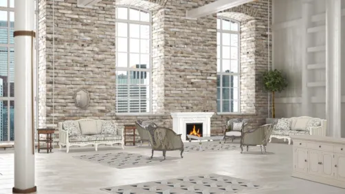old fashioned living room
