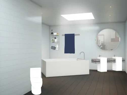 современная ванная комната 
