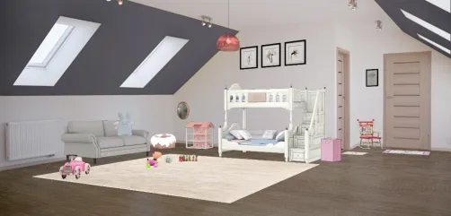 Chambre de petite fille