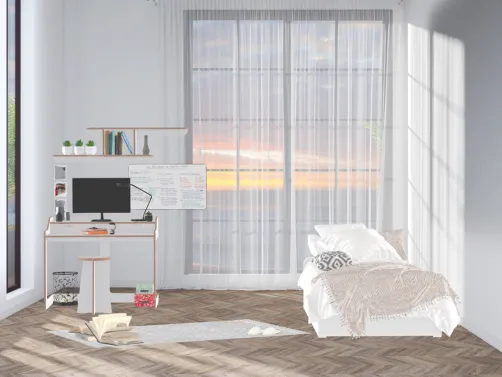 Modern bed room