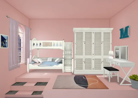 Bedroom for children.  Cozy and beautiful💝 Design Rendering