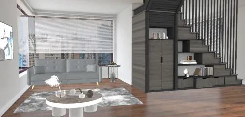 Small appartment lounge room