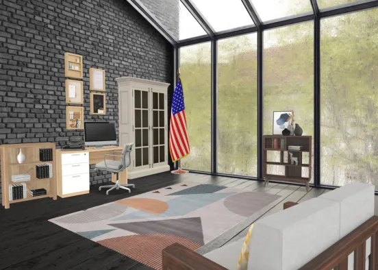 the official office  Design Rendering