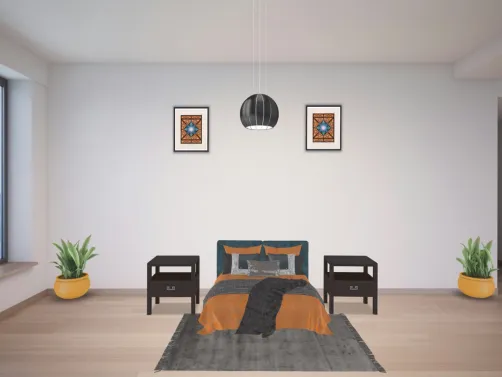 Leo Zodiac Inspired Bedroom ♌️🧡