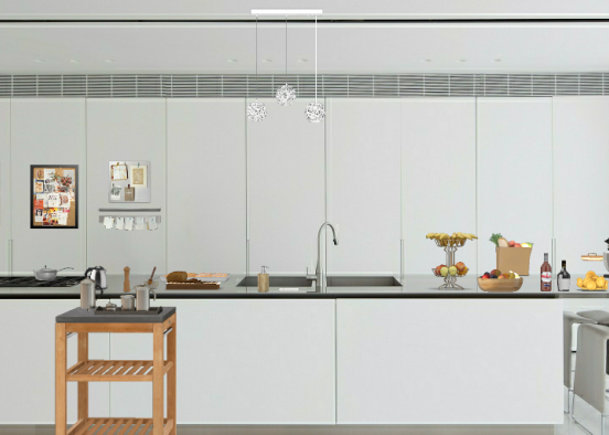 Kitchen  Design Rendering