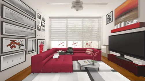 Newspaper Living Room