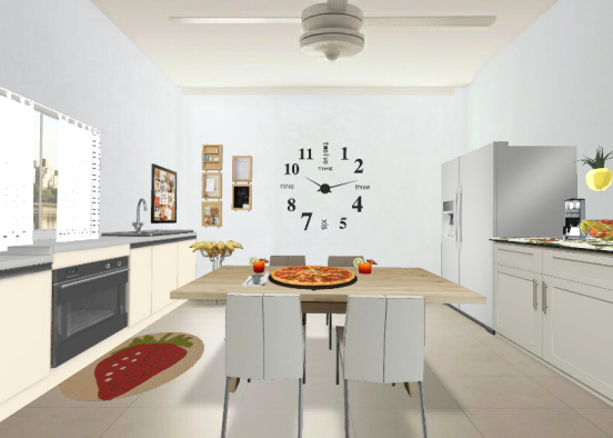 Lele-cozinha  Design Rendering