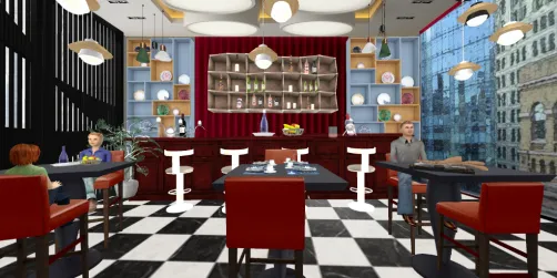 Bar and restaurant