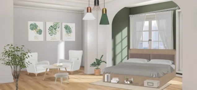 Greeny Bedroom