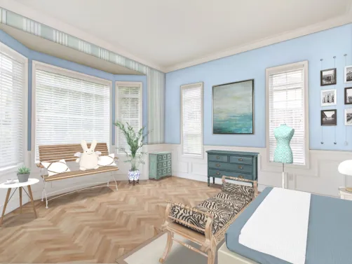 Habitación casa de verano