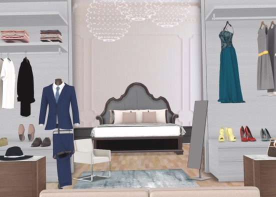 his and hers  Design Rendering