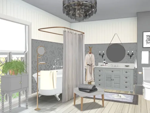 Country Bathroom 
