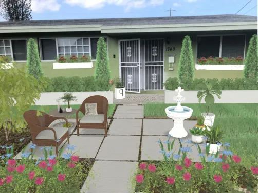 Tyrone’s front yard makeover